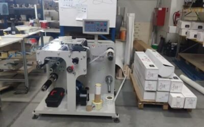 Automatická řezací převíječka DK-320TYPE