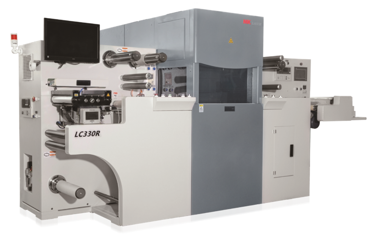 Laserový stroj pro výrobu etiket LC 330R