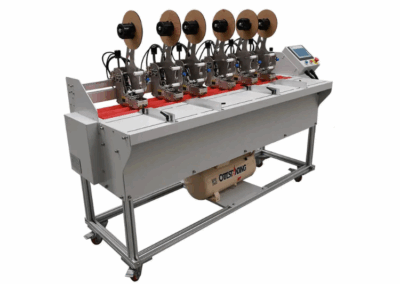 Stroj na aplikaci oboustranné lepící pásky TMS 1600