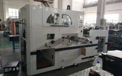 Přejímka výsekového automatu s horkou ražbou